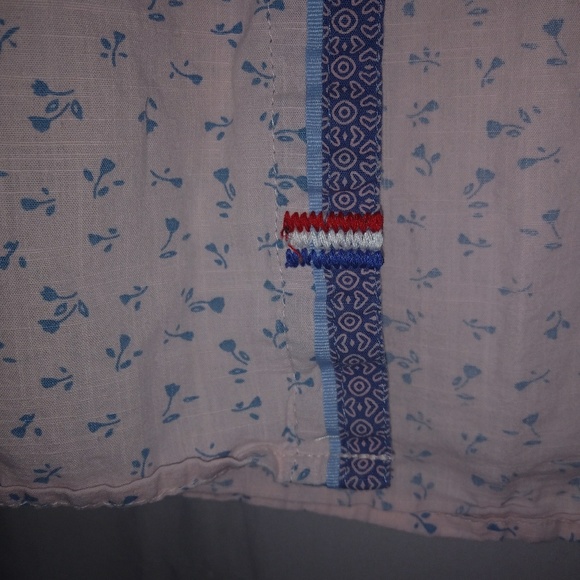 LON NYC L Mens Cotton Button Down Floral Shirt - Picture 2 of 5